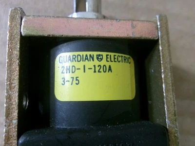 GUARDIAN  ELECTRIC 2HD-I-120A SOLENOID COIL AK - Image 1 of 3