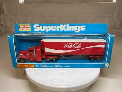 Matchbox Superkings K-31 Peterbilt Refrigeration Truck from 1978- RARE Coca Cola - Image 1 of 4