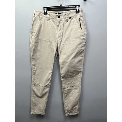 Pantalones informales HURLEY caqui de algodón carpintero para mujer junior talla 7 sarga tostada Foto 1 de 4