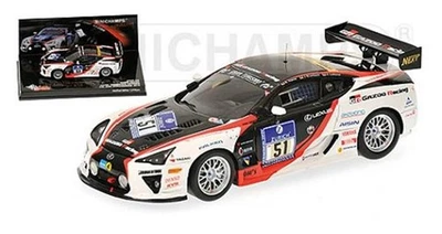 Minichamps 437101651 1/43 LEXUS LFA GAZOO Racing 2010 24H NURBURGRING #51 - Immagine 1 di 4
