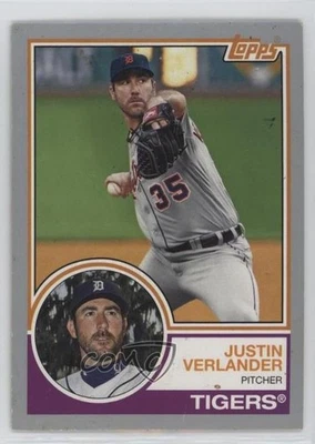 2015 Topps Archives Silver /199 Justin Verlander #229 - Image 1 of 2