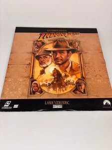 Indiana Jones and the Last Crusade LaserDisc 1989 Action Letterbox Edition - Imagen 1 de 3