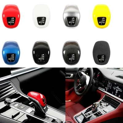 Schaltknauf Abdeckung Für Porsche Panamera 2017-2023 2018 Schwarz - Bild 1 von 4