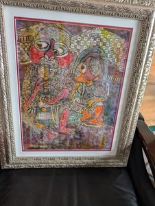 Original zeitgenössische afrikanische Kunst  - Bild 1 von 17