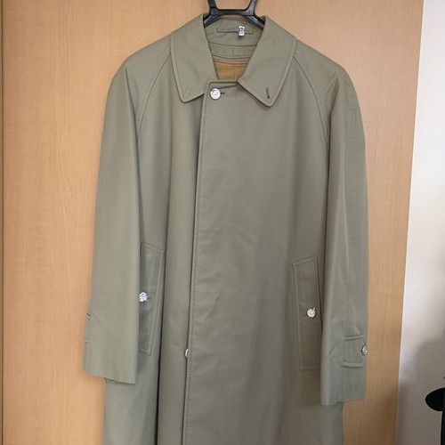 Burberrys kaki trench coat uomo #EE AFA