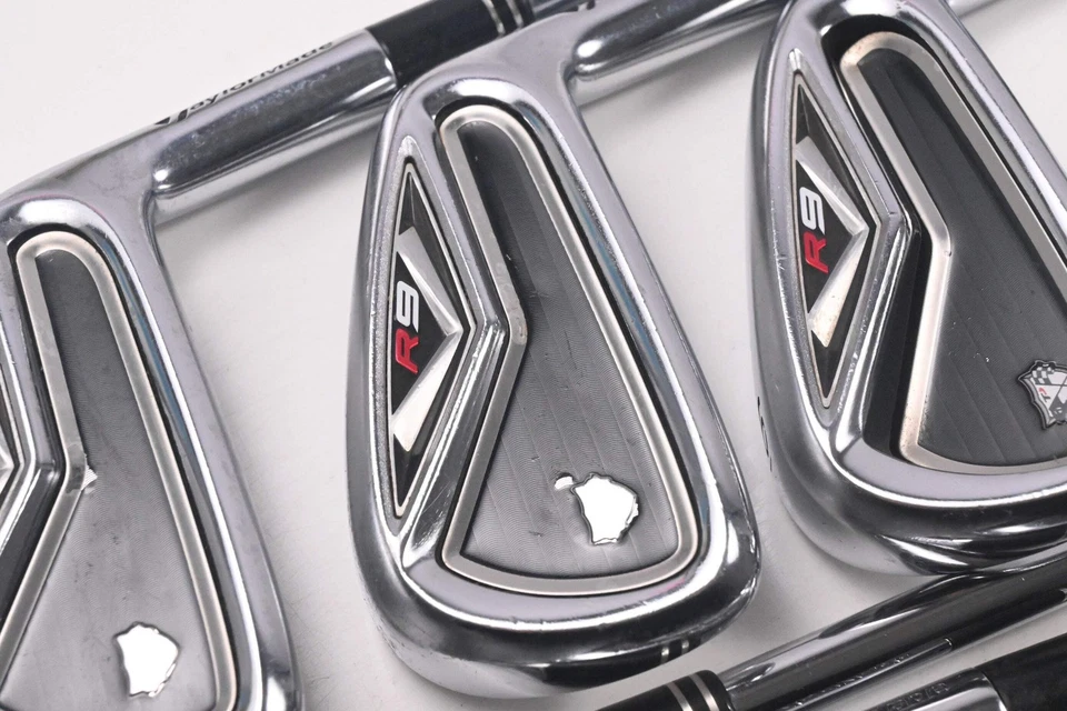 Taylormade R9 TP Irons / 4-PW / Stiff Flex KBS Tour 120 Shafts - Image 1 of 4