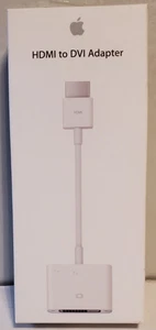 Genuine Apple DVI to HDMI Adapter for MacBook, iMac, Apple TV New Old Stock - Picture 1 of 7