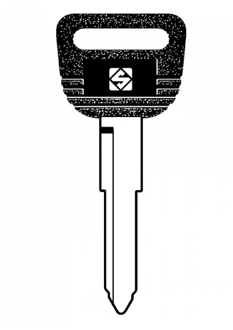Classic Car key - HONDA, ROVER (Silca HON37P) - Uncut Key Blank - Image 1 of 1