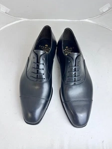 Carmina Shoemaker Captoe Oxfords Size UK 6,5 Rain-EEE 80386 Black boxcalf - Imagen 1 de 5