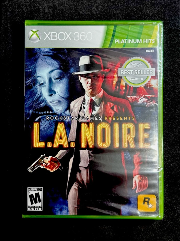 L.A. Noire - Microsoft Xbox 360 - New Sealed - Ships Same Day - Image 1 of 1