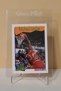 Michael Jordan - 1991 NBA Hoops - All-Time Active Scoring Leader - MINT - Picture 1 of 2