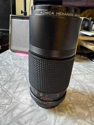 Lente MF para cámara Konica Hexanon AR 200 mm F4 (excelente estado)***) Foto 1 de 4