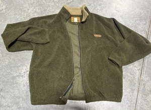 Fleece Jacket Field And Stream Size Xlarge Olive Green Mens Hunting Fishing Cas - Picture 1 of 7