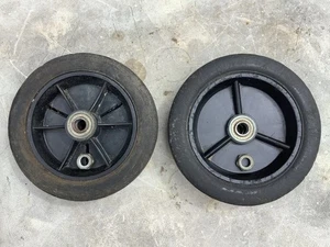 hayter harrier 41 Lawn Mower Front Wheels. - Picture 1 of 2