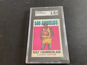 1971 TOPPS BASKETBALL #70 WILT CHAMBERLAIN SGC 1.5 FR - Picture 1 of 10