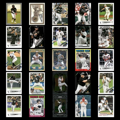 芝加哥白袜队 批量 25 张 棒球卡 Topps 土耳其红色 2020 Boxtoppers 近乎完好 美国职棒大联盟 — 第 1/4 张图片