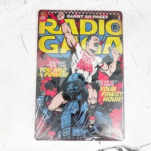 QUEEN Radio GA GA Vintage Retro Tin Metal Sign - Picture 1 of 8
