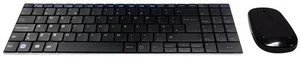 ACCURATUS - Ensemble Clavier et Souris Minimus X Slim sans Fil, Noir - Photo 1/3