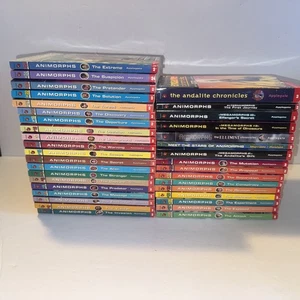 Lot Of 36 Animorphs K.A. Applegate Young Reader Book Books Megamorphs - Picture 1 of 5