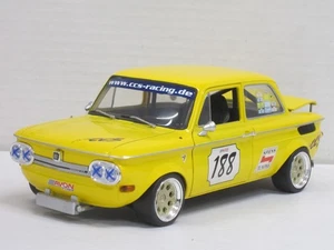 NSU Prinz TT Racing Nr. 188 in gelb ohne Box Revell 1:18 - Bild 1 von 7