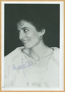 Maria Joao Pires - Portuguese pianist - Nice signed large program photo - 1989 - Picture 1 of 2