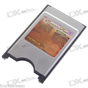 PCMCIA PC-KARTE für KOMPAKTFLASH CF LAPTOP ADAPTER CADDY 4 FANTAST SAMPLER LESER - Bild 1 von 1