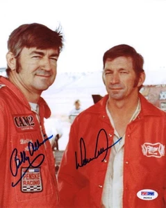 Bobby & Donnie Allison SIGNED 8x10 NASCAR LEGENDS RARE PSA/DNA AUTOGRAPHED PHOTO - Picture 1 of 1