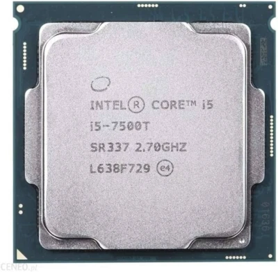 Intel Core i5 7500T Processor 3.3GHz Quad-Core 4C/4T 35W CPU LGA1151 Socket - Image 1 of 2