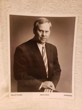 RARE 1990's Phillip Fulmer Tennessee Volunteers Team Issued 8x10 B&W Photo, NICE