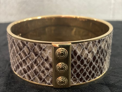 Bracciale Coach Snake Cluff