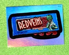 2006 Wacky Packages All New Series 3 (ANS3) "RED VEINS" F10 Foil Sticker Card