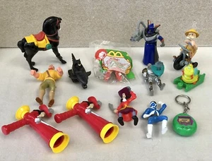 Lot of 13 Vtg McDonald's 1990's/2000's Happy Meal Toys Tamagotchi Batman Disney - Picture 1 of 13