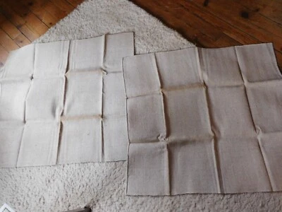 2 torchons anciens en chanvre - Photo 1/4