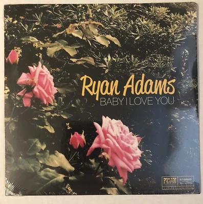 RYAN ADAMS BABY I LOVE YOU PINK COLORED VINYL 7" SINGLE LIMITED EDITION - Image 1 of 4