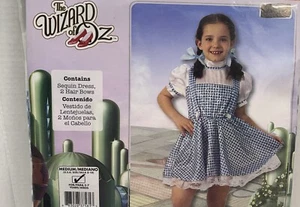 Halloween Dorothy Mago u Oz Vestido y Lazos para el Cabello Conjunto - Imagen 1 de 6