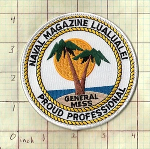 General Mess rivista navale Lualei Hawaii orgogliosa professione bg46 USN toppa marina - Foto 1 di 1