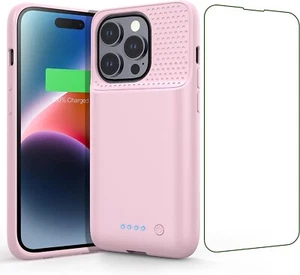 Battery Case for iPhone 14 pro (6.1 inch),7200mAh Smart Portable Rechargeable Ch - Picture 1 of 7
