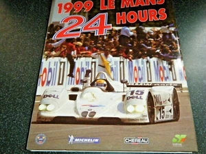 1999 24 HOURS LE MANS ANNUAL YEARBOOK WILLIAMS BMW AUDI A8R TOYOTA GT-ONE PANOZ - Picture 1 of 7
