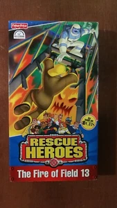 RESCUE HEROES THE FIRE OF FIELD 13 (VHS) - Picture 1 of 2