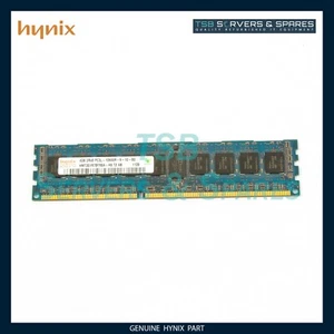 4GB 1X4Gb HMT351R7BFR8A-H9 PC3L-10600R 2Rx8 ECC Server RAM Memory - Picture 1 of 1