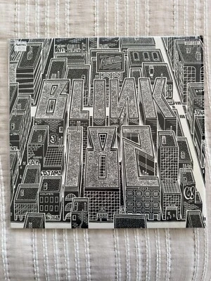 Blink 182 - Neighborhoods - Black White Marble Wax 12" Vinyl Double LP 2LP 2011 - Image 1 of 4