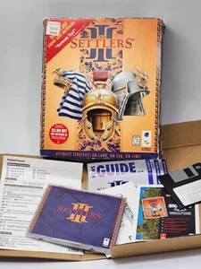 The Settlers III PC CD-ROM Big Box Blue Byte Complete in Box - Picture 1 of 16