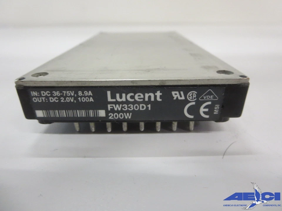 LUCENT FW330D1 200W DC-DC CONVERTER AND SWITCHING REGULATOR MODULE 48V IN:DC 36 - Image 1 of 1