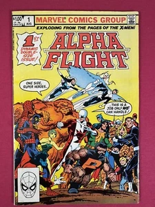 KEY! 1983 ALPHA FLIGHT #1 - F/VF - 1st app. Puck, Marrina, Tundra. HIGH GRADE! - Picture 1 of 4