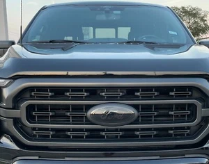 Calcomanía de vinilo humo oscuro para emblema delantero y trasero para Ford F150 2018 a 2020 - Imagen 1 de 2