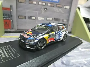 VW VOLKSWAGEN POLO WRC Rallye Monte WM 2016 #9 Mikkelsen Red Bull IXO DCC 1:43 - Foto 1 di 5