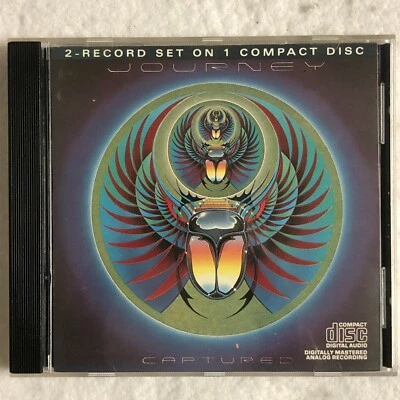 Journey Captured CD Live Album Just the same Way - Imagem 1 de 4
