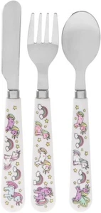 Premium LP42496A Little Stars Unicorn Cutlery Set Uk - Picture 1 of 2