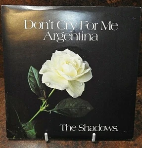 The Shadows Don't Cry for me Argentina 7" vinyl single  Excellent plus nice copy - Picture 1 of 4