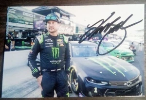Kurt Busch signed autographed 4x6 color photo Camaro NASCAR COA - Picture 1 of 1